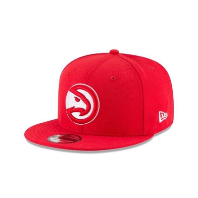 Sapca New Era Atlanta Hawks NBA Basic 9FIFTY Snapback - Rosii